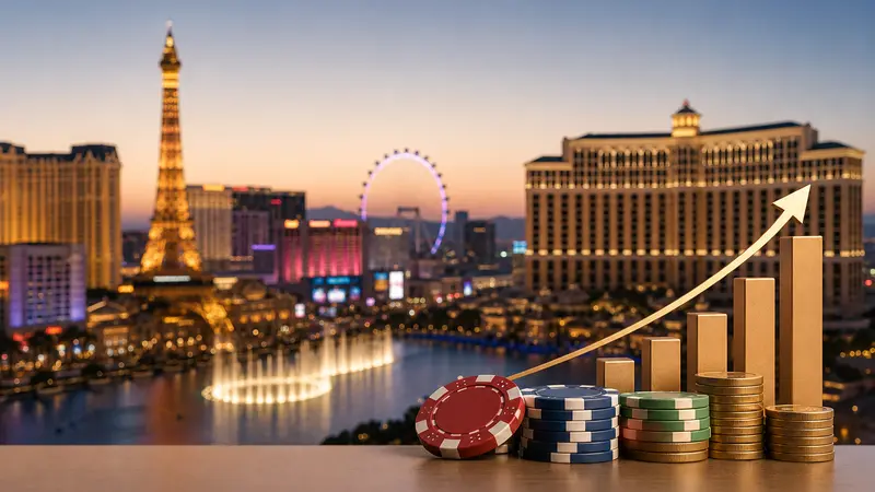 Pendapatan Rekor di Las Vegas April; Wisatawan dan Penerbangan Berkurang