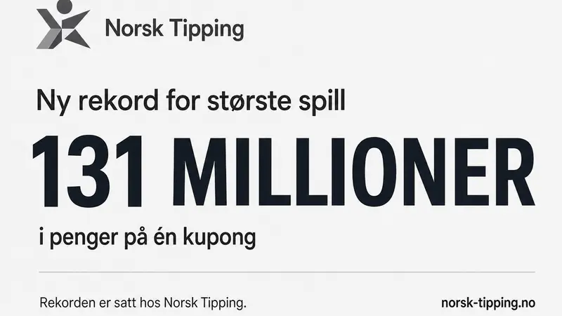 Pencapaian Baru: Norwegia-Brasil Memecahkan Rekor di Norsk Tipping