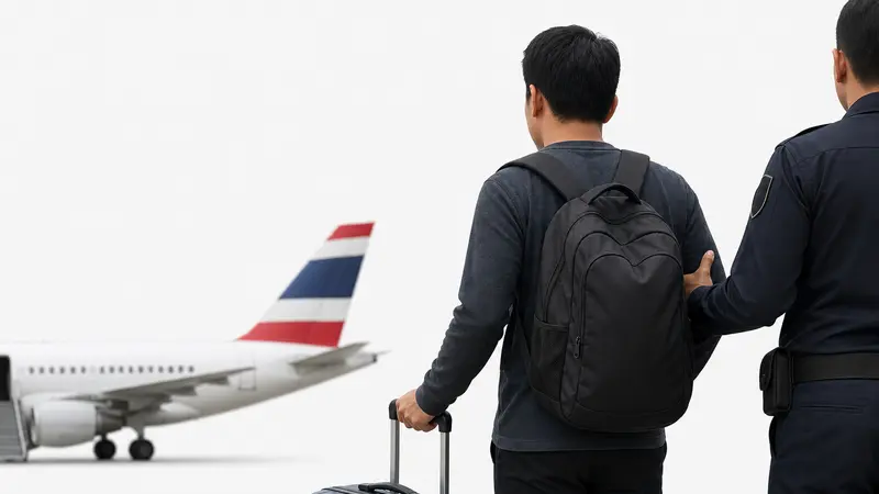Laos Kembali 41 Pekerja Thailand Terkait Perjudian Ilegal